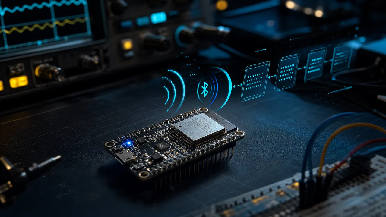 آموزش BLE، پکت‌ها و پروتکل با ESP32